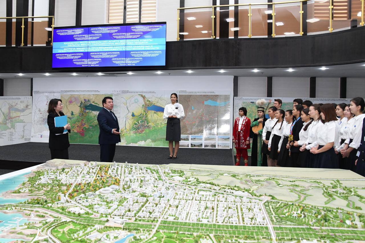 Оқу-ағарту министрі Ғани Бектайұлы Бейсембаевпен кездесу